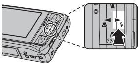 FUJIFILM REAL 3D W1 - Choisissez un mode flash. - 1