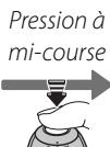 Pression à mi-course