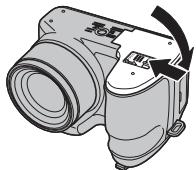 FUJIFILM S1800 - Fermez le couvercle du compartiment des piles. - 1