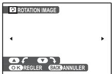 ROTATION IMAGE OK REGLER BACK/ANNULER