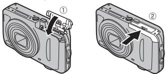 FUJIFILM FINEPIX T190 - Insérez la carte mémoire. - 3
