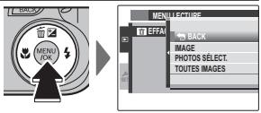 FUJIFILM FINEPIX T190 - Suppression de photos - 1