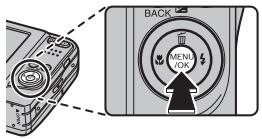 FUJIFILM FINEPIX AX550 - Affichez le menu configuration. - 1