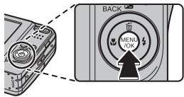 FUJIFILM FINEPIX AX550 - Utilisation du menu prise de vues - 1