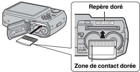 FUJIFILM FINEPIX A820 - Insérez une Carte mémoire. - 1