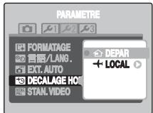 FUJIFILM FINEPIX A820 - Utilisez la fonction de décalage horaire. - 1