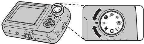 FUJIFILM FINEPIX A820 - ■ Sélection du réglage Scènes (SP Scènes) - 1