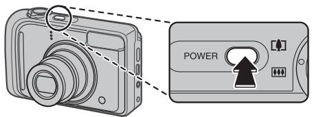 FUJIFILM FINEPIX A820 - Mettez l'appareil photo sous tension. - 1