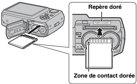 FUJIFILM FINEPIX A820 - Insérez une Carte mémoire. - 2