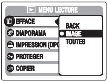 FUJIFILM FINEPIX A820 - Réglage du MENU LECTURE - 6