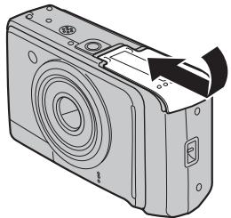 FUJIFILM FINEPIX A820 - Refermez le couvercle du compartiment piles. - 1