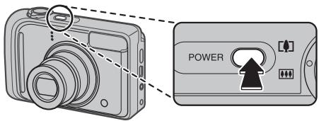 FUJIFILM FINEPIX A820 - Mise sous tension de l'appareil photo en mode photographie - 1