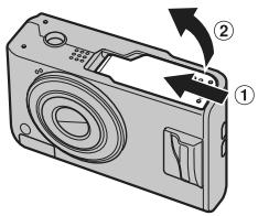 FUJIFILM FINEPIX F31FD - Insertion de la carte xD-Picture Card - 1