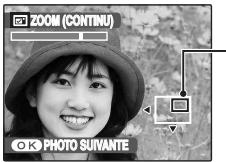 ZOOM (CONTINU) OK PHOTO SUIVANTE
