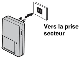 FUJIFILM FINEPIX F480 - Branchez le chargeur de batterie dans une prise d'alimentation. - 2