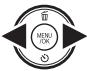 FUJIFILM FINEPIX F480 - Utilisation de la touche de suppression (w/▲) - 2