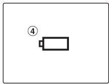 FUJIFILM FINEPIX J10 - Vérification de la charge de la batterie - 2