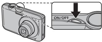 FUJIFILM FINEPIX JV250 - Allumez l'appareil photo. - 1