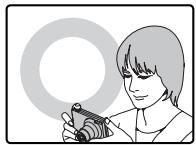 FUJIFILM FINEPIX JV300, FINEPIX JZ200 - Comment tenir l'appareil photo - 1