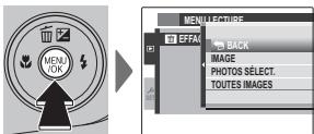 FUJIFILM FINEPIX JV300, FINEPIX JZ200 - Suppression de photos - 1