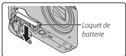 FUJIFILM FINEPIX JZ500 - Retrait de la batterie - 1