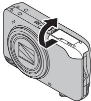 FUJIFILM FINEPIX JZ500 - ■ Insertion d'une carte mémoire - 1