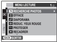 FUJIFILM FINEPIX JZ500 - Utilisation du menu Lecture - 1