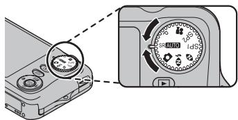FUJIFILM FINEPIX JZ500 - Molette de mode - 1