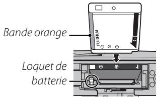 FUJIFILM FINEPIX REAL 3D W3 - Insérez la batterie. - 2