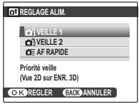 FUJIFILM FINEPIX REAL 3D W3 - Choisissez les options de gestion de l'énergie. - 1