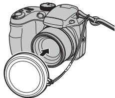 FUJIFILM FINEPIX S2950 - Le capuchon d'objectif - 1