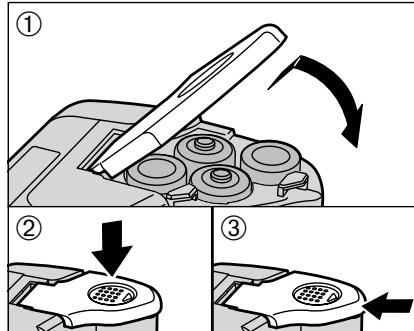 FUJIFILM FINEPIX S602 - Lors de l'utilisation de batteries Ni-MH de format AA - 3