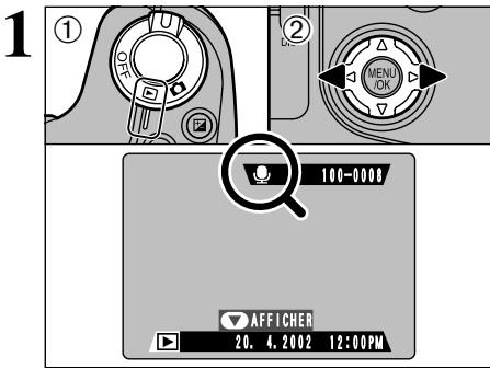 FUJIFILM FINEPIX S602 - Lecture des mémo audio - 1