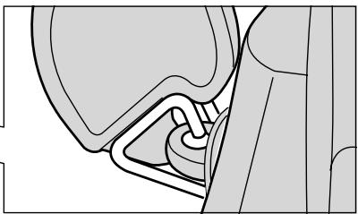 FUJIFILM FINEPIX S602 - Agrafe métallique de la dragonne (2) - 7
