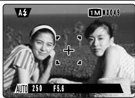 FUJIFILM FINEPIX S602 - Utilisation du verrouillage AF/AE - 1