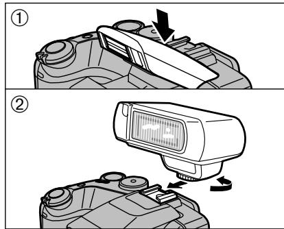 FUJIFILM FINEPIX S602 - Utilisation d'un flash externe - 3