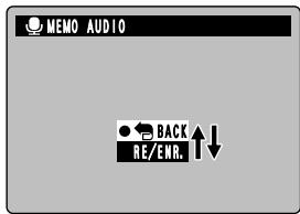 FUJIFILM FINEPIX S602 - Lorsque l'image possède déjà une mémoire audio - 1