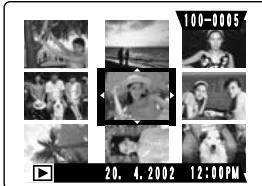 FUJIFILM FINEPIX S602 - Lecture de vues multiples - 2