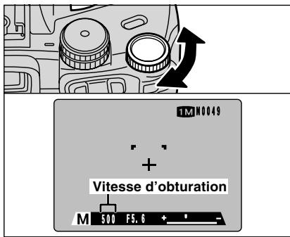 FUJIFILM FINEPIX S602 - Affichage du réglage de vitesse d'obturation et d'ouverture - 5