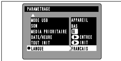 FUJIFILM FINEPIX S602 - Sélection de la langue - 1