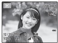 FUJIFILM FINEPIX Z70 - Appuyez sur la touche ▶. - 2