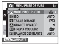 FUJIFILM FINEPIX Z70 - Sélection d'un mode de prise de vue - 2