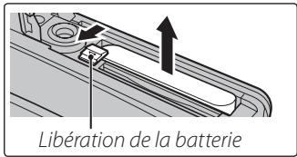FUJIFILM FINEPIX Z70 - Retrait de la batterie - 1