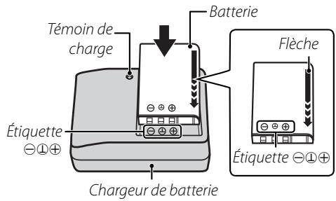 FUJIFILM X-S1, XS1 - Recharge de la batterie - 1