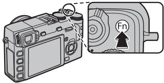 FUJIFILM X-E1 - La touche Fn - 1