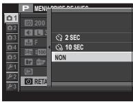 FUJIFILM X-E1 - Utilisation du retardateur - 3