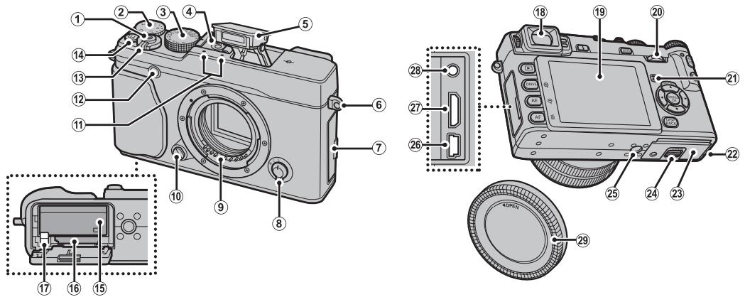 FUJIFILM X-E1 - Accessoires fournis - 8
