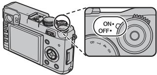FUJIFILM X100S - Allumer et étéindre l'appareil photo - 1