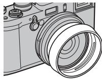 FUJIFILM X100S - Fixation des pare-soileil - 2