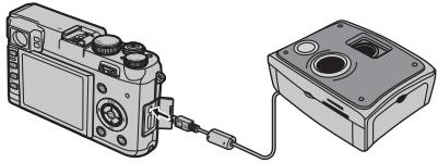 FUJIFILM X100S - Raccordement de l'appareil photo - 1